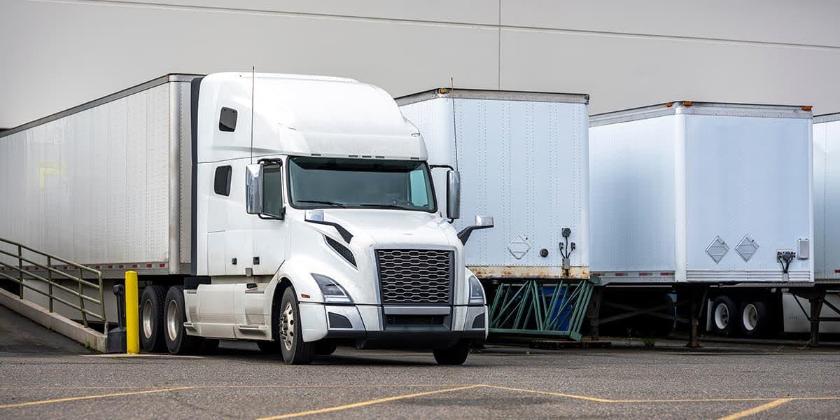 Truck outside of NCC facility